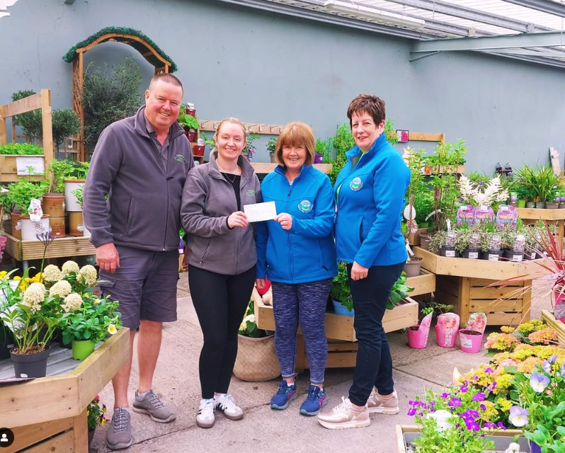 €1,000 raised at our 40th birthday for Listowel Hospice!