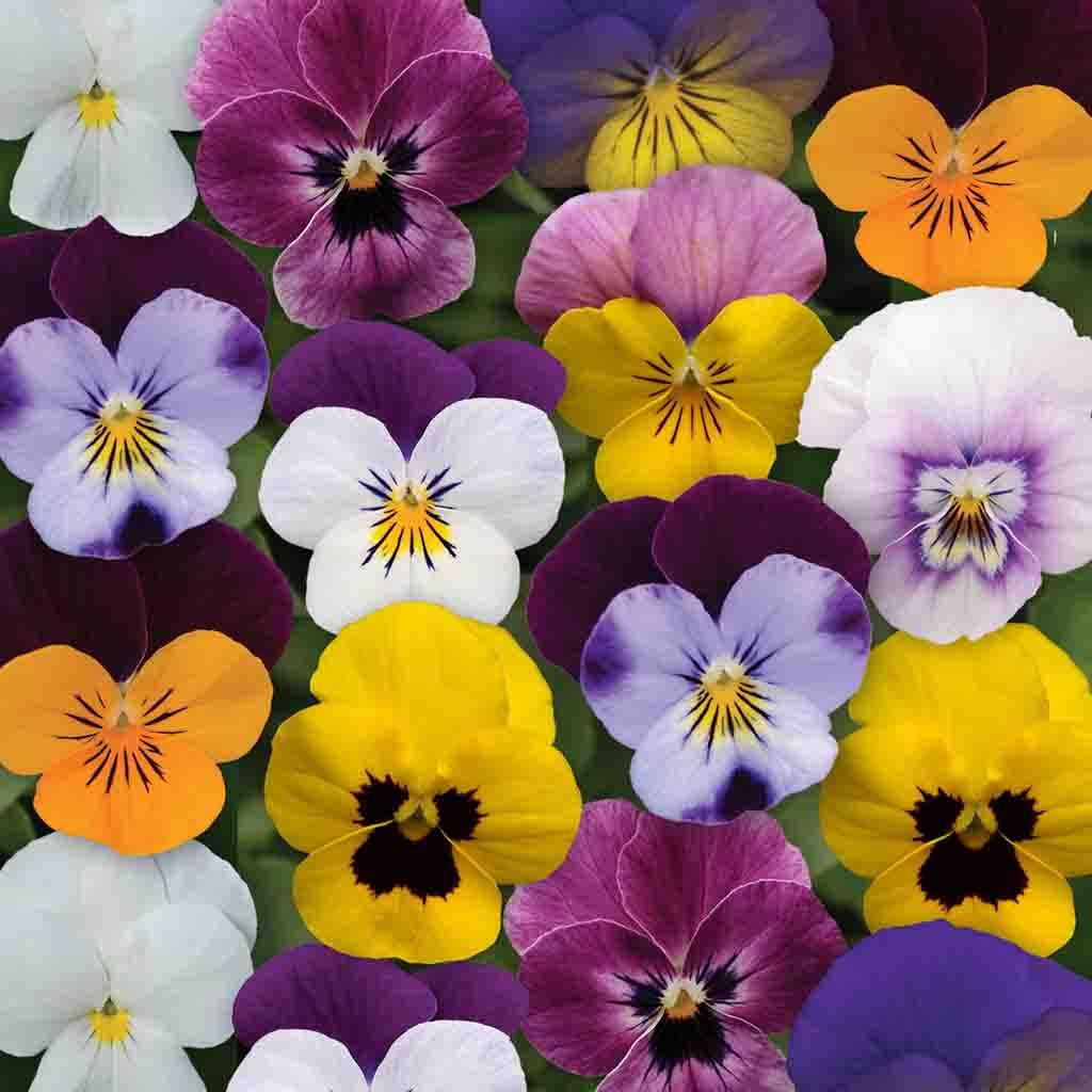 Viola 6 Pack Mixed Colours