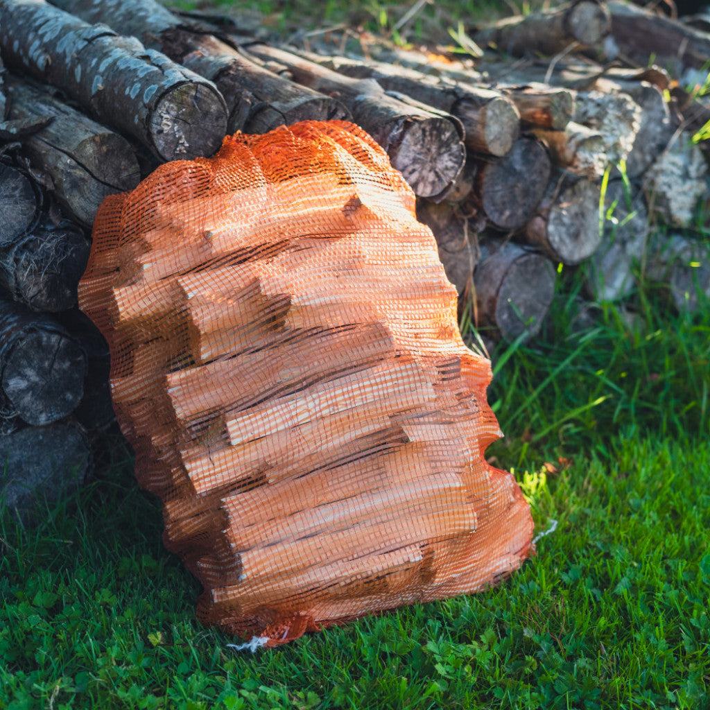 Firewood - Hardwood (30L) - 60 Bags + FREE Kindling