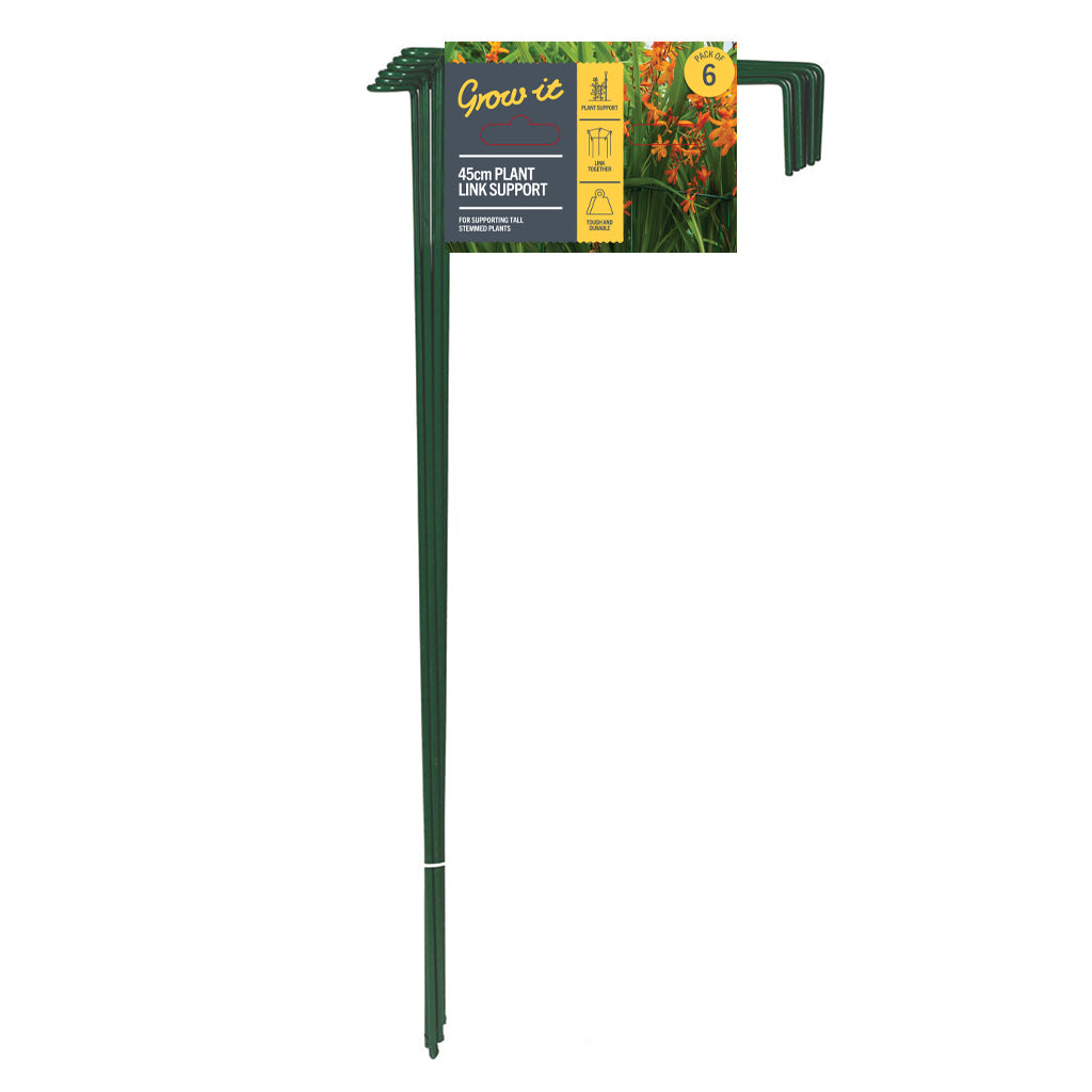 Grow It 45cm (18") Plant Link Support Pack of 3