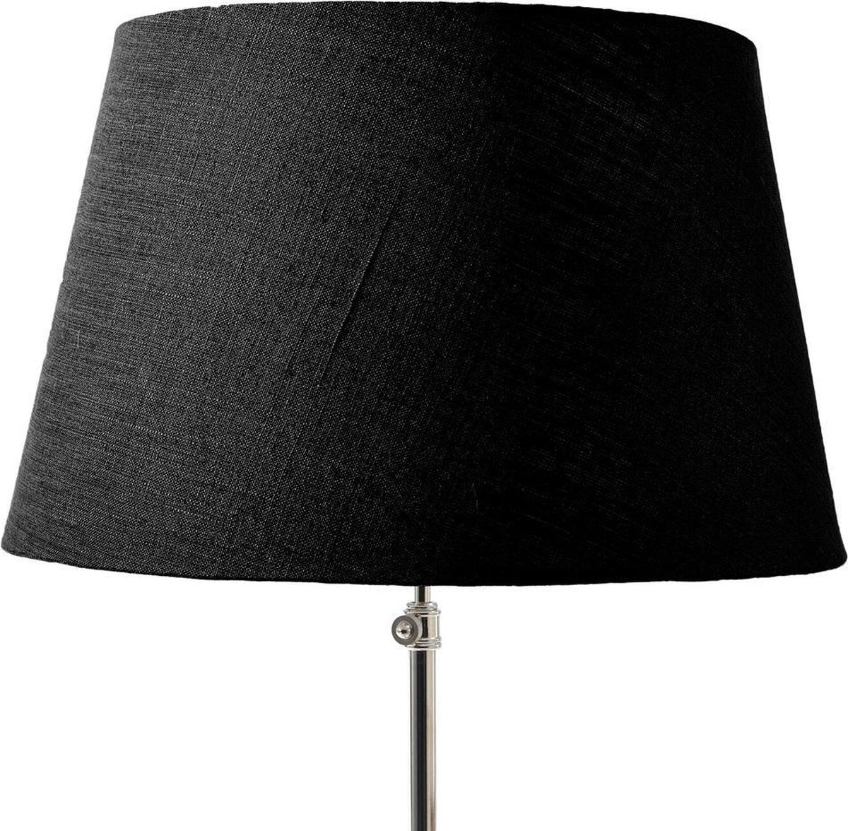 Loveable Linen Lampshade all black 35x45