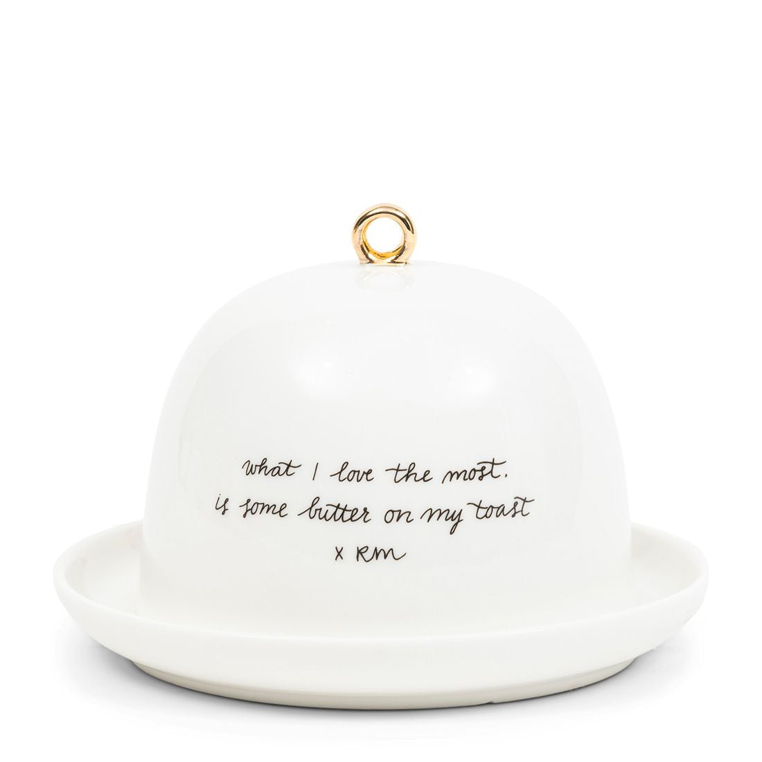 RM Sweet Poem Butter Dish