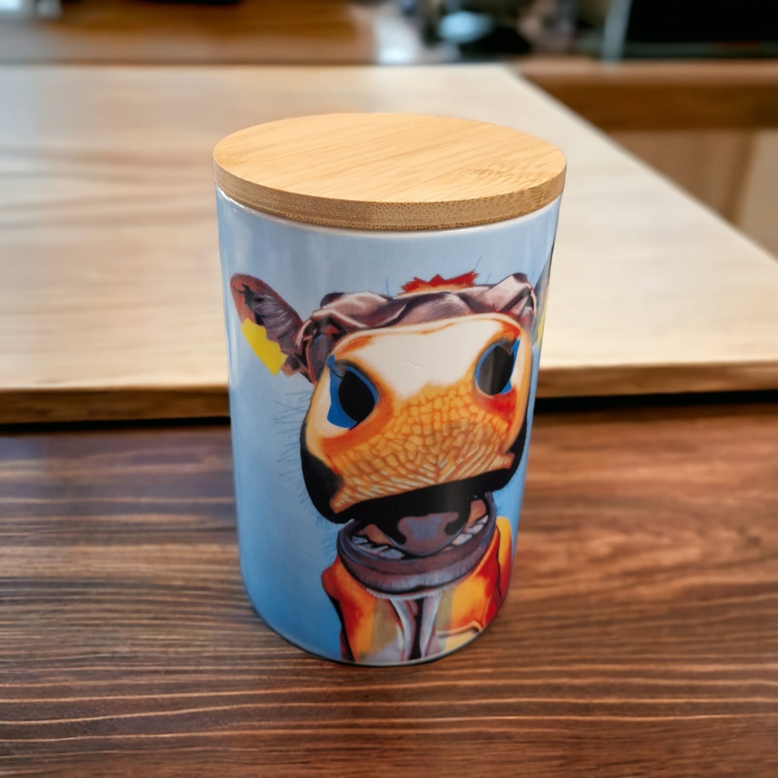 Eoin O'Connor Cow Storage Jar - In Stitches
