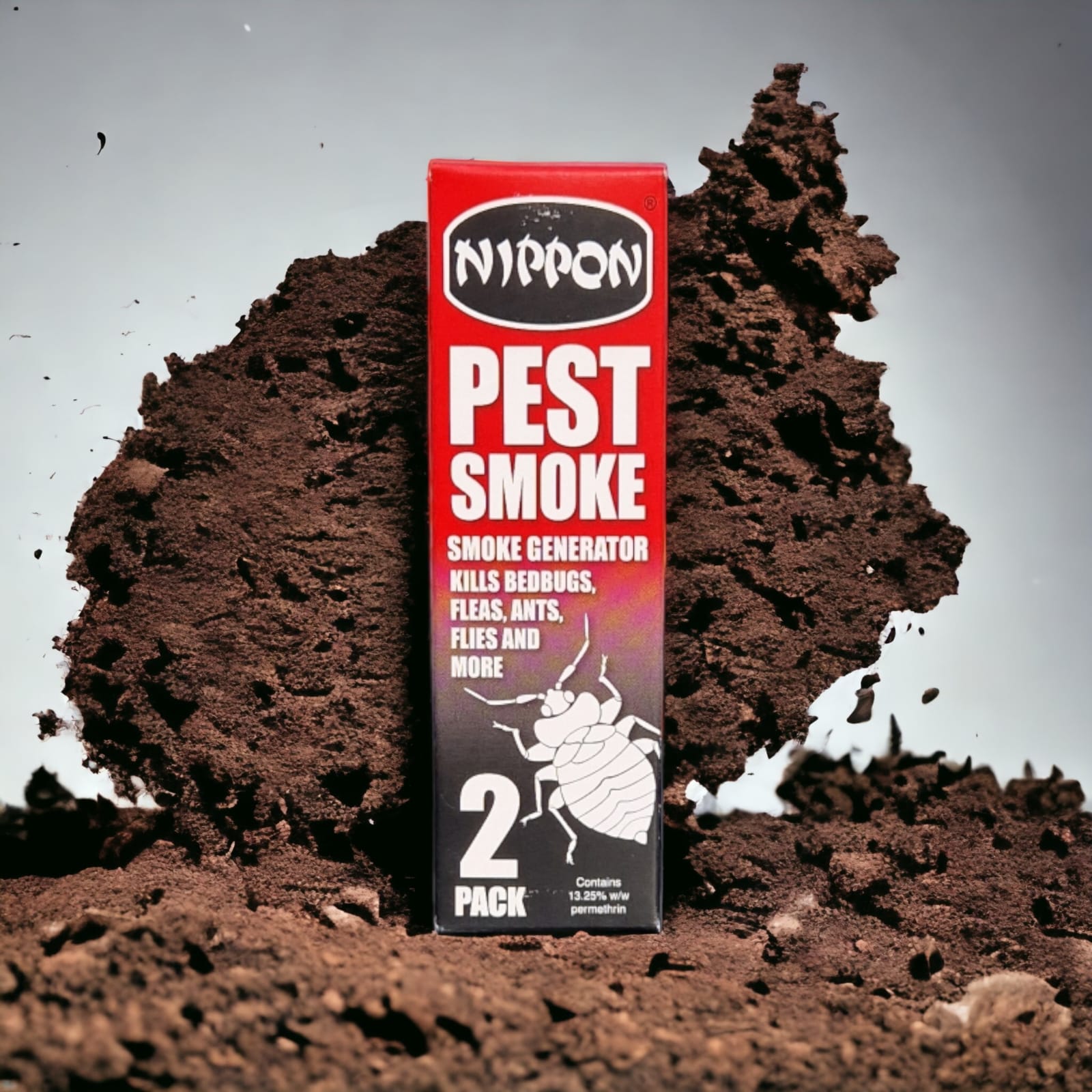 Nippon Pest Smoke Fumigator: Kills Bedbugs, Fleas, Ants & Flies