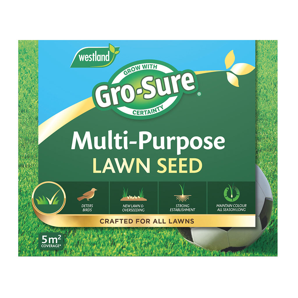 Gro-Sure Multi Purpose Lawn Seed 5m²