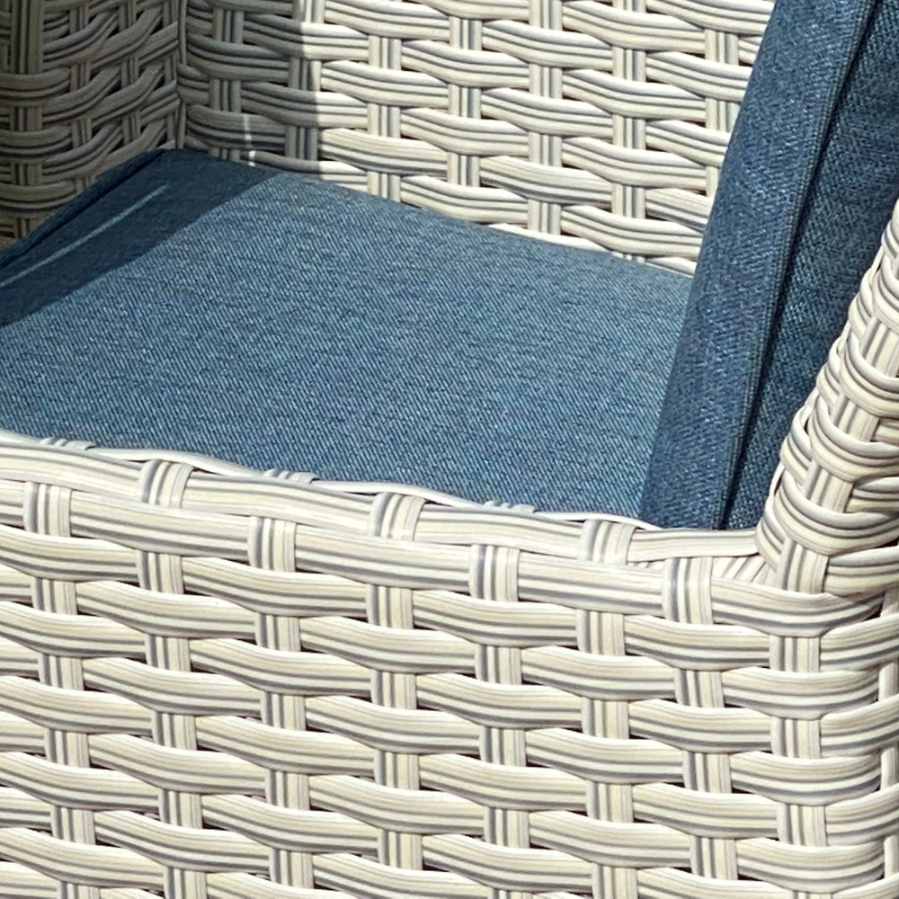 Lisbon - 8 Seater Round Set (Cream)