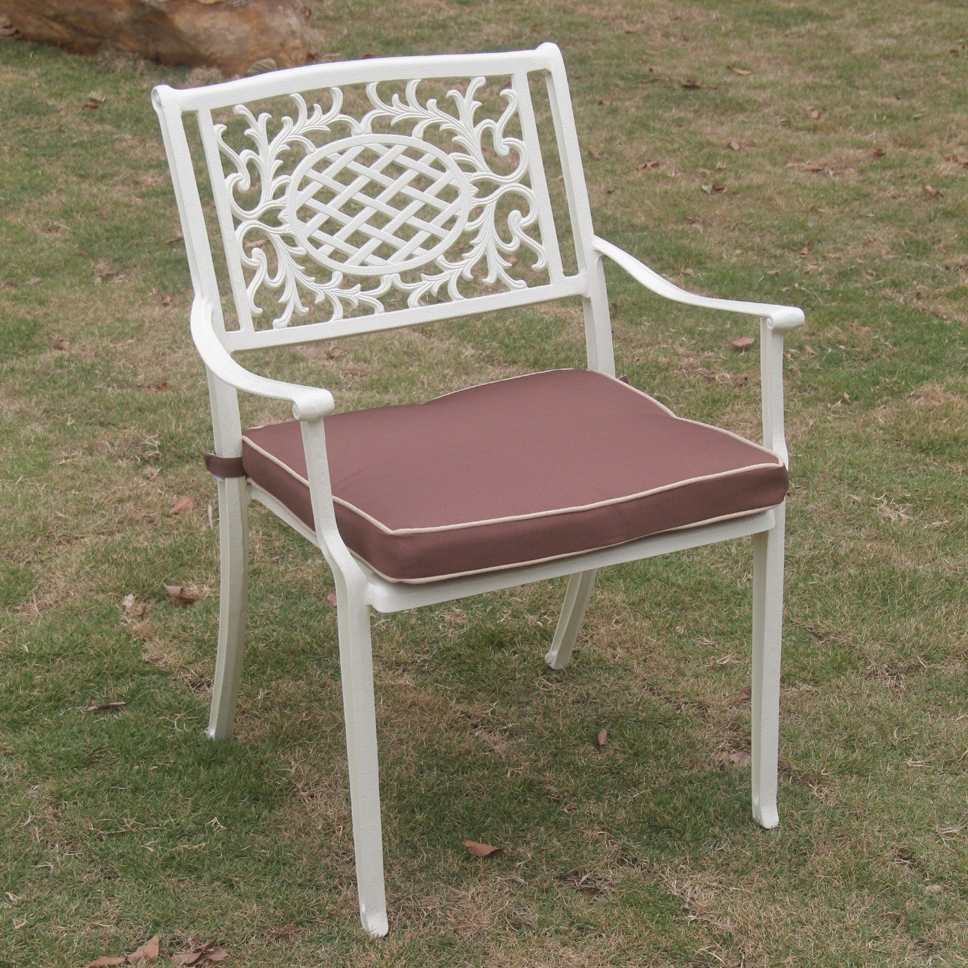 Lyon Cream Chair & Pad