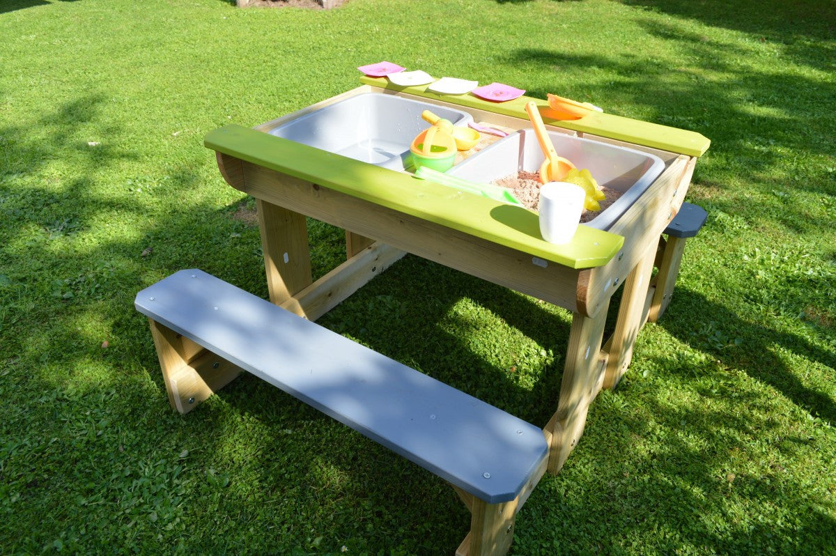 Kids Picnic Bench & Sand & Water Table
