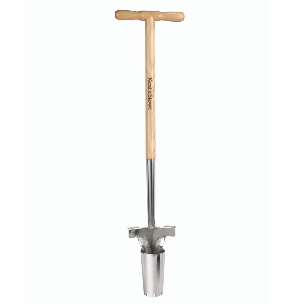 Kent & Stowe Stainless Steel Long Handled Bulb Planter